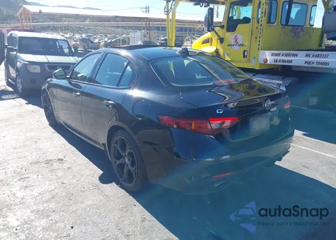 2017 Alfa Romeo Giulia Ti Rwd from USA, damaged, VIN ZARFAECN5H7538200